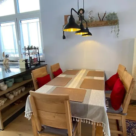 Moderne Kaminstube * ラムサウ・アム・ダッハシュタイン