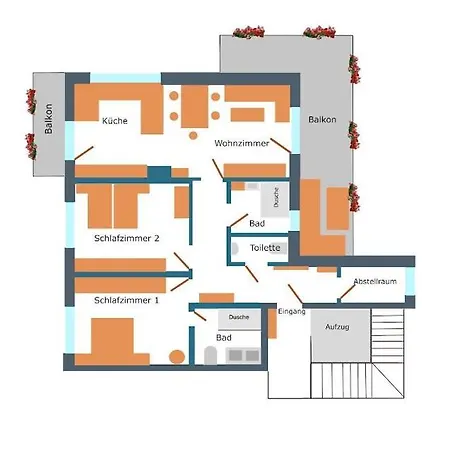 公寓 Moderne Kaminstube 拉姆绍达赫斯坦