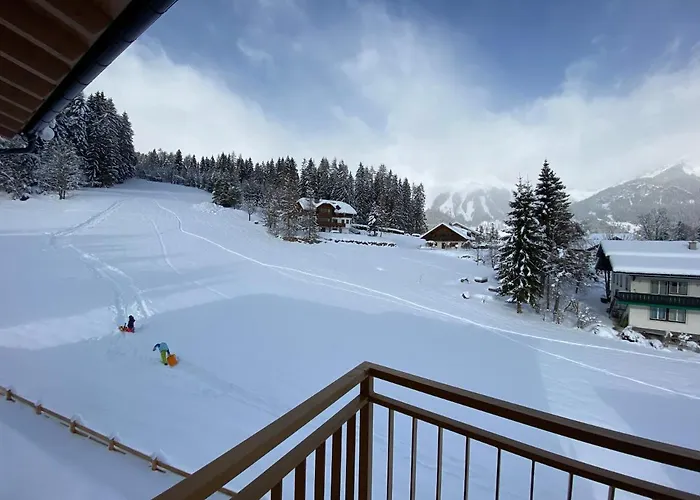 Moderne Kaminstube * Рамзау