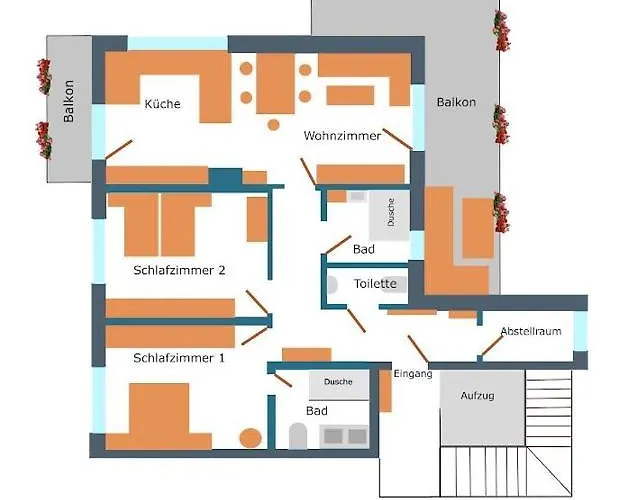 Апартаменты Moderne Kaminstube Рамзау